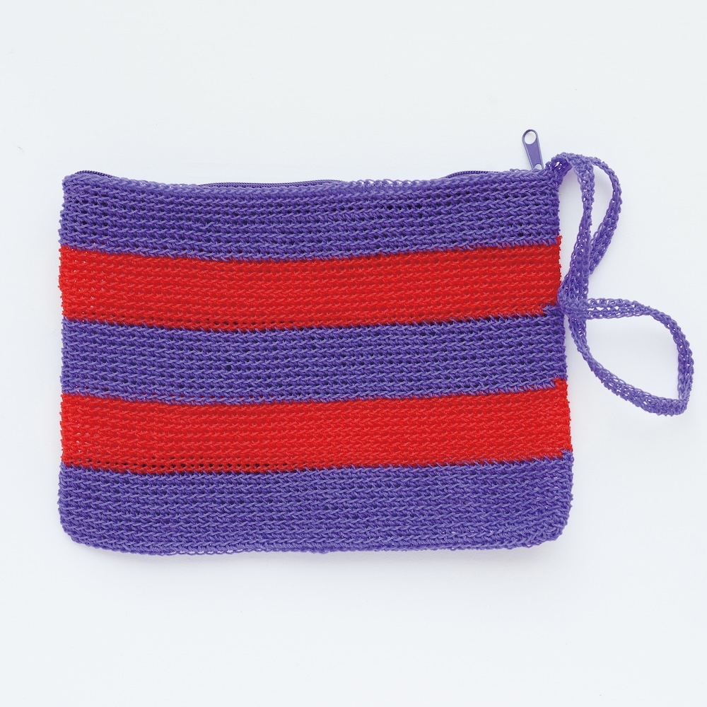 【11月16日受注締切/4月納品予定】Net Pouch L PU×RD