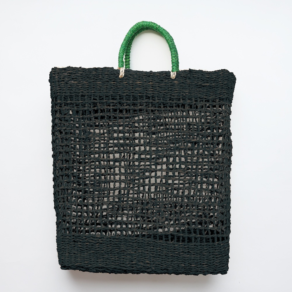 【11月16日受注締切/4月納品予定】Natural Bag L BK×GR