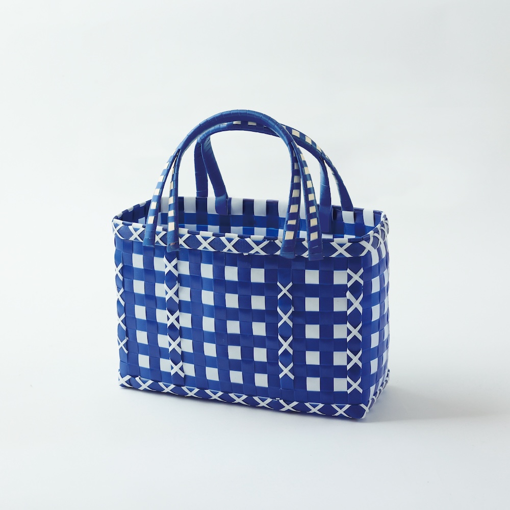 【11月16日受注締切/4月納品予定】Myanmar bag SS BL×WH