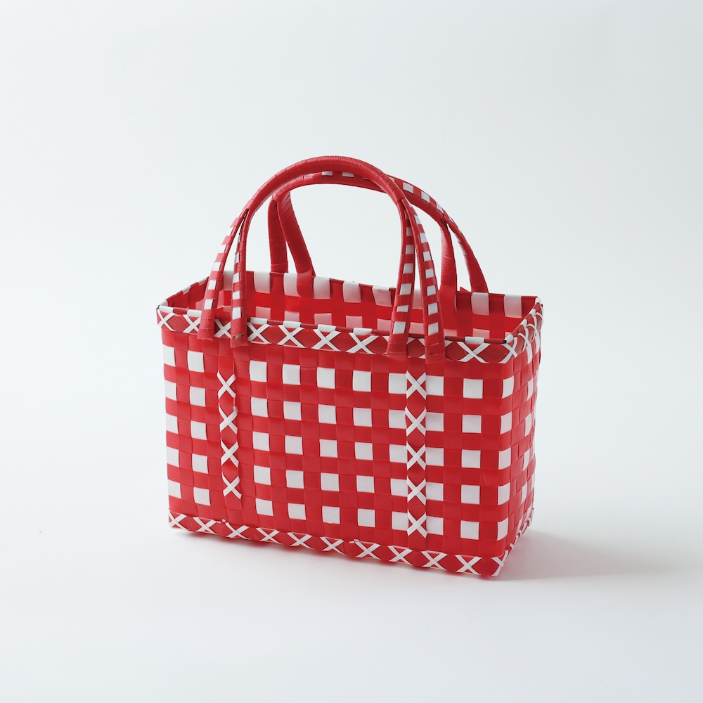 【11月16日受注締切/4月納品予定】Myanmar bag SS RD×WH