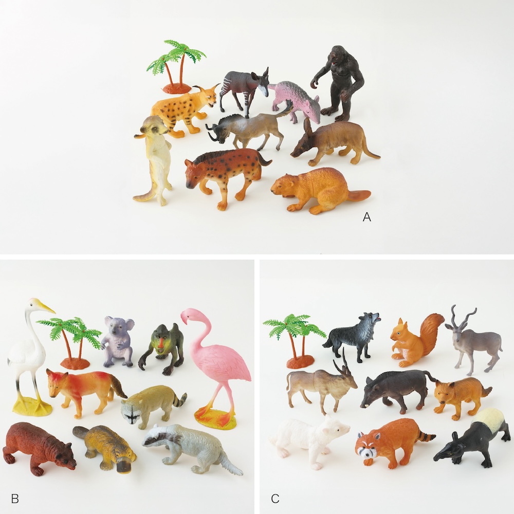 FIGURE Wild Animals 9pcs/A_B_C