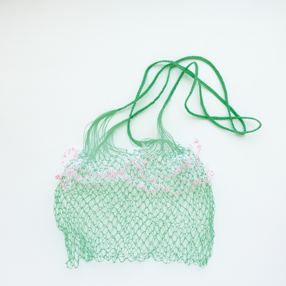 【11月16日受注締切/4月納品予定】Net bag M GR×WH