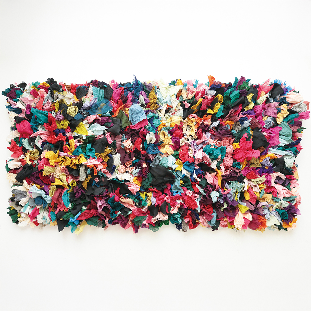 India Bushy Rug LL Vivid