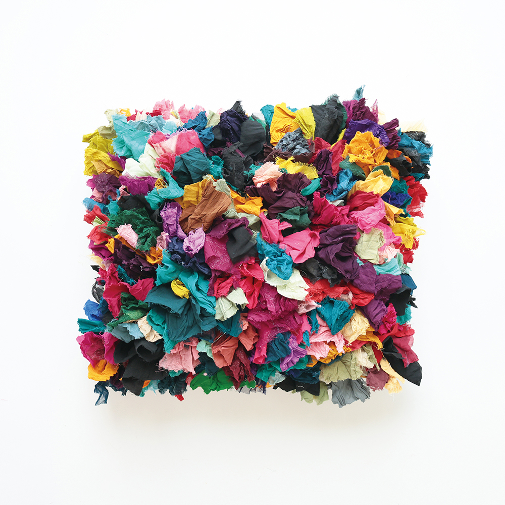 India Bushy Cushion cover Vivid
