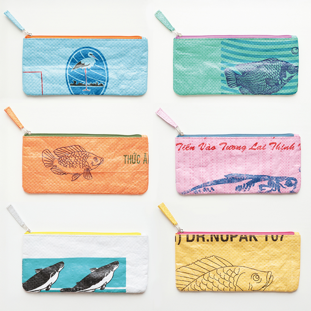 Recycle Sheet pouch Rectangle asst:6