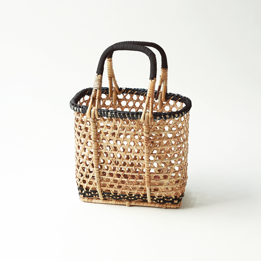 Rattan basket S BK×BK