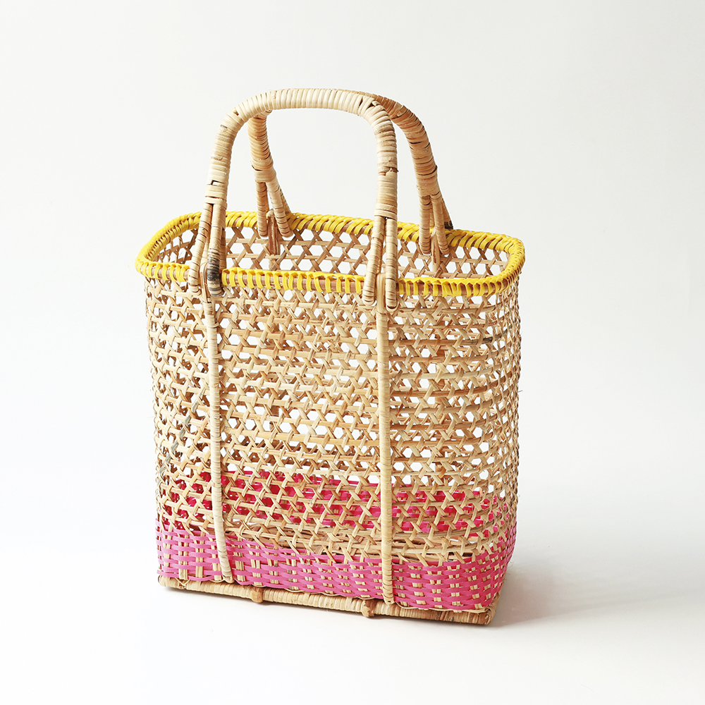Rattan basket L YE×PK