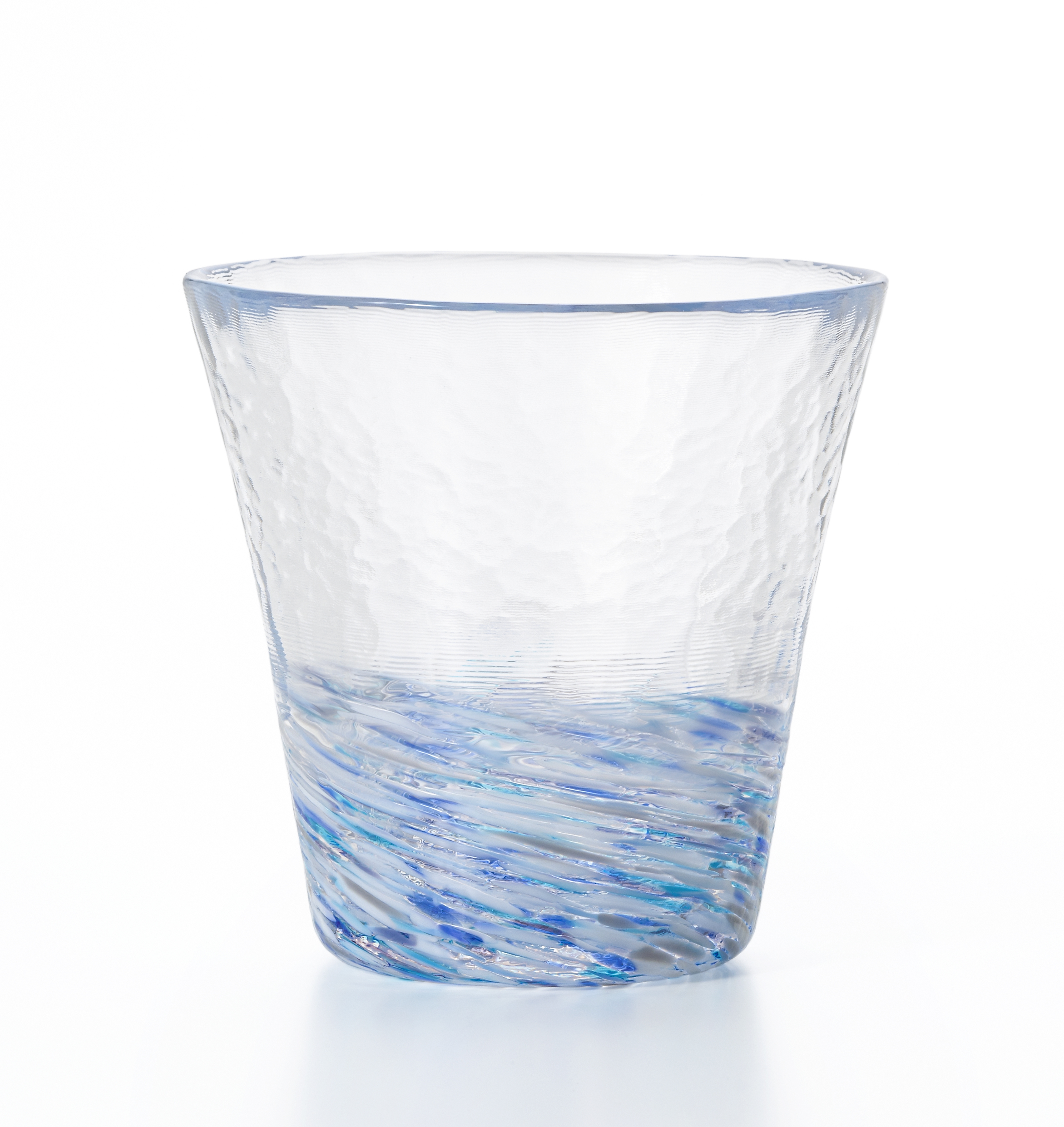 津軽びいどろ 六の色 グラス 雪