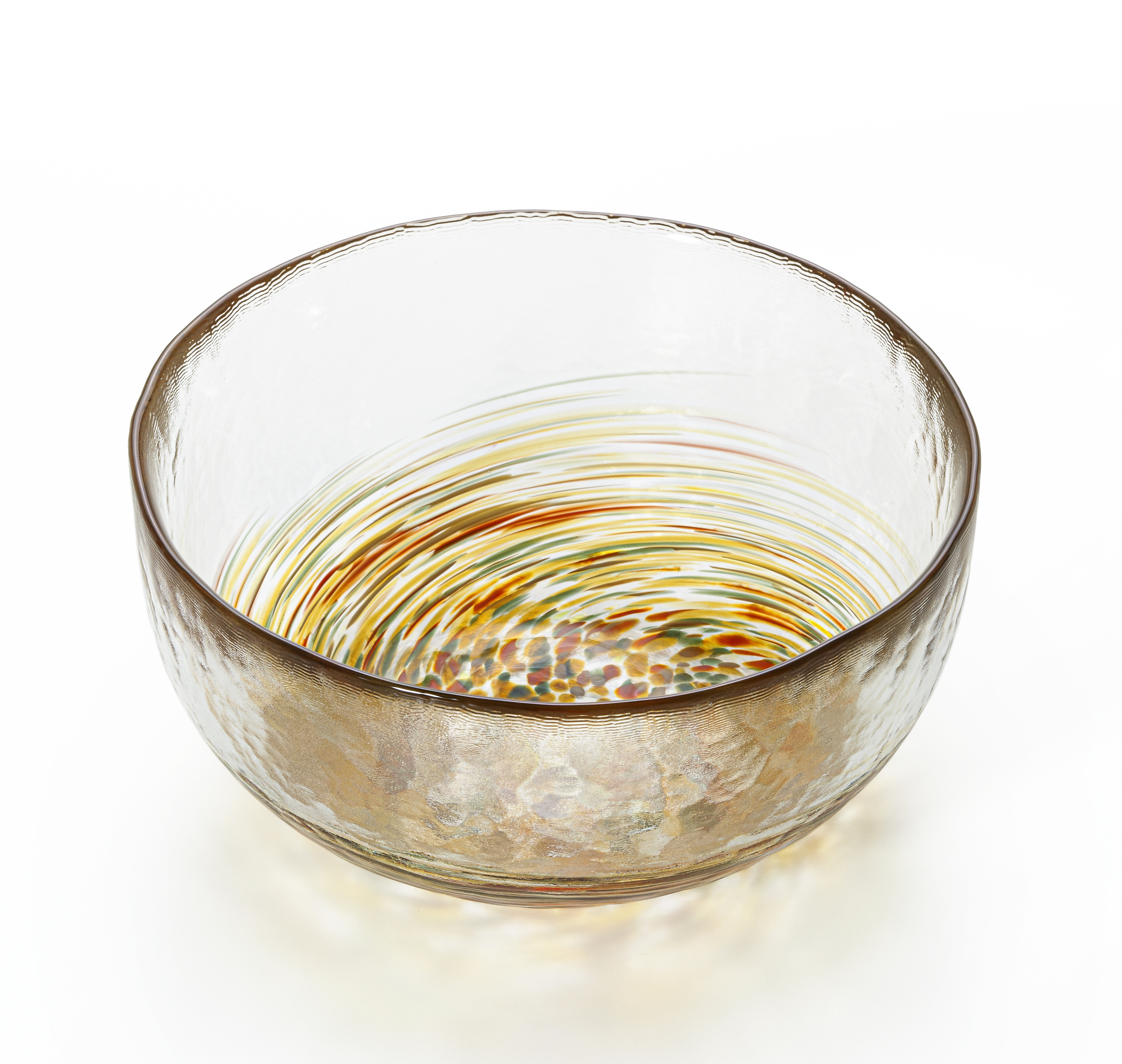 津軽びいどろ 六の色 小鉢 山