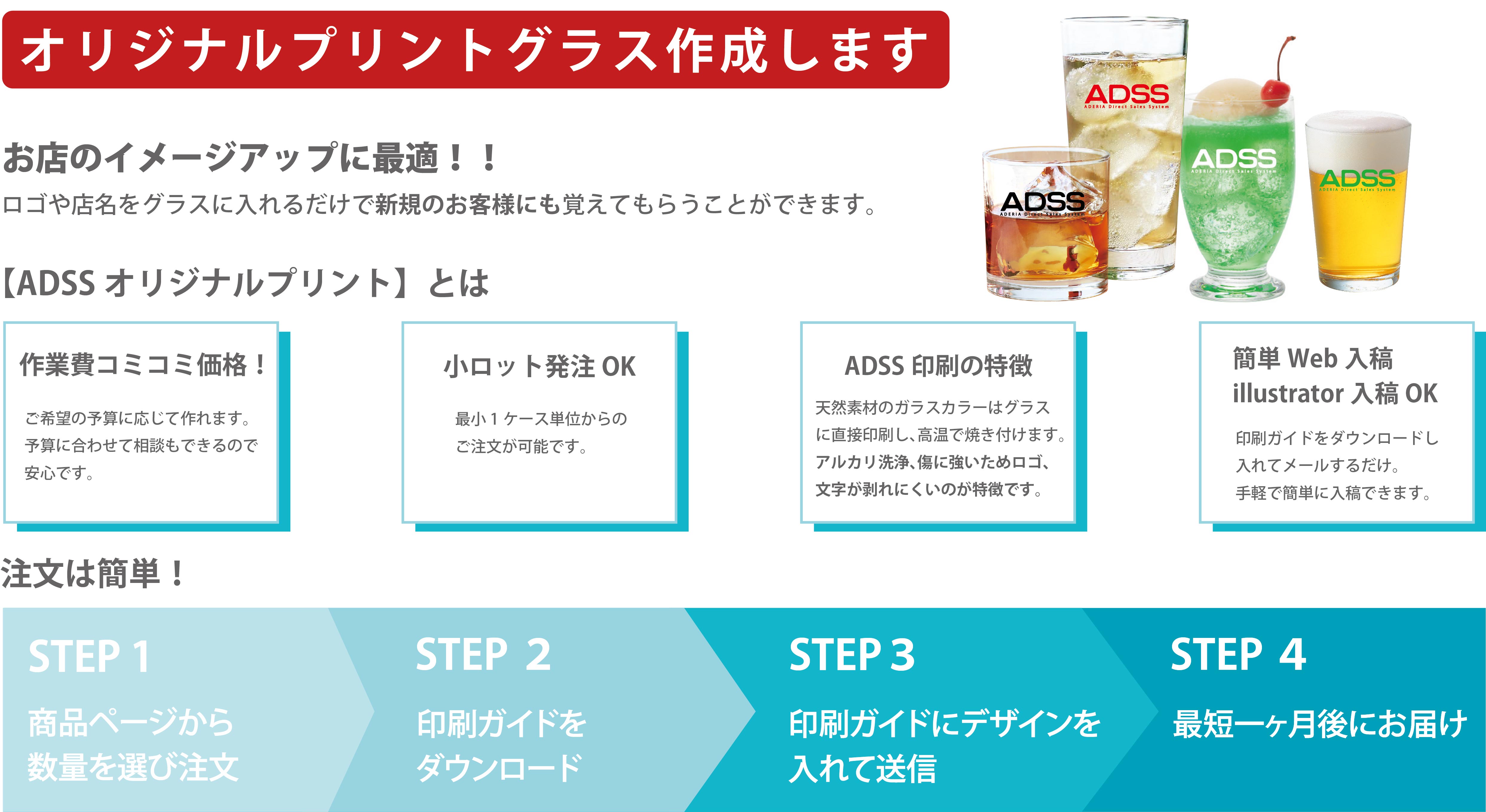 オリジナルプリントグラス