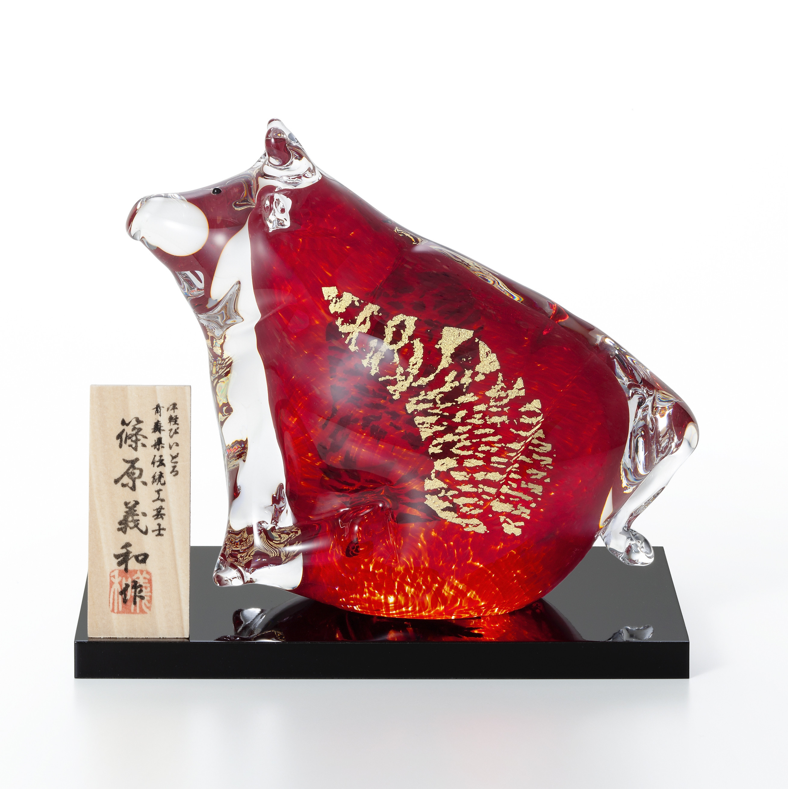 縁起物赤べこ