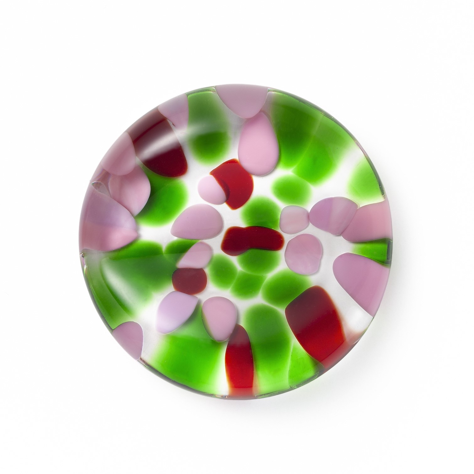 津軽びいどろ 十二花月 箸置き 6月 バラ