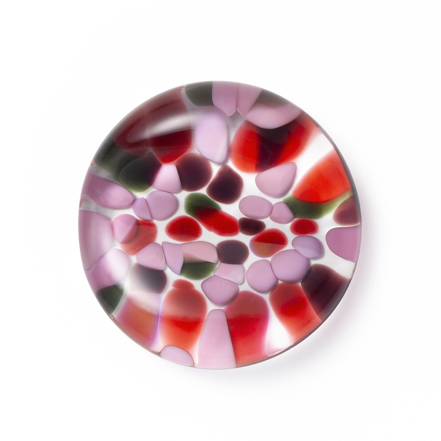 津軽びいどろ 十二花月 箸置き 11月 シクラメン