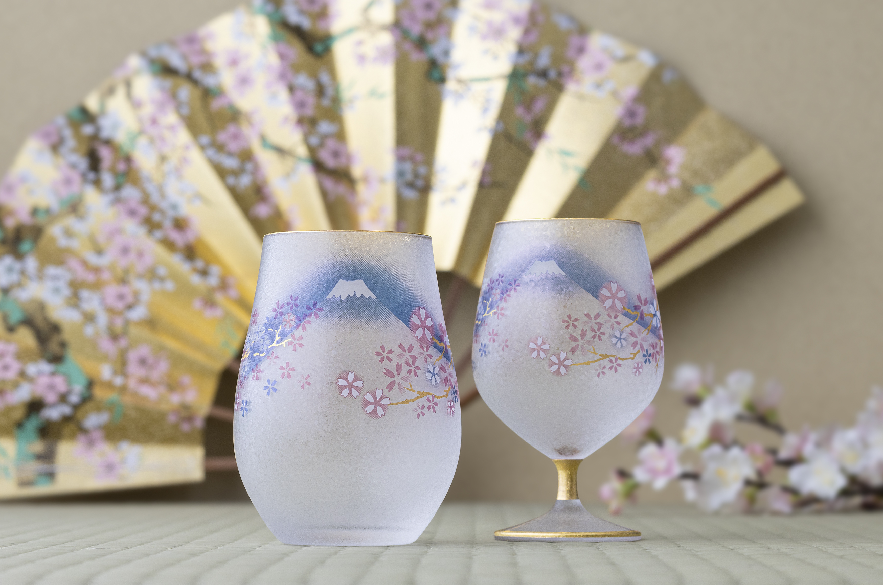 プレミアムニッポンテイスト ｜ 吹墨 富士桜図