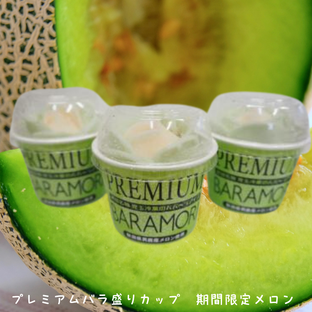 PREMIUMバラ盛りカップアイス（メロン）