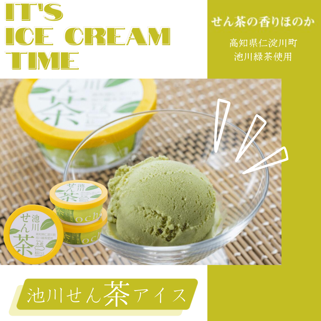 【送料無料】池川せん茶アイス