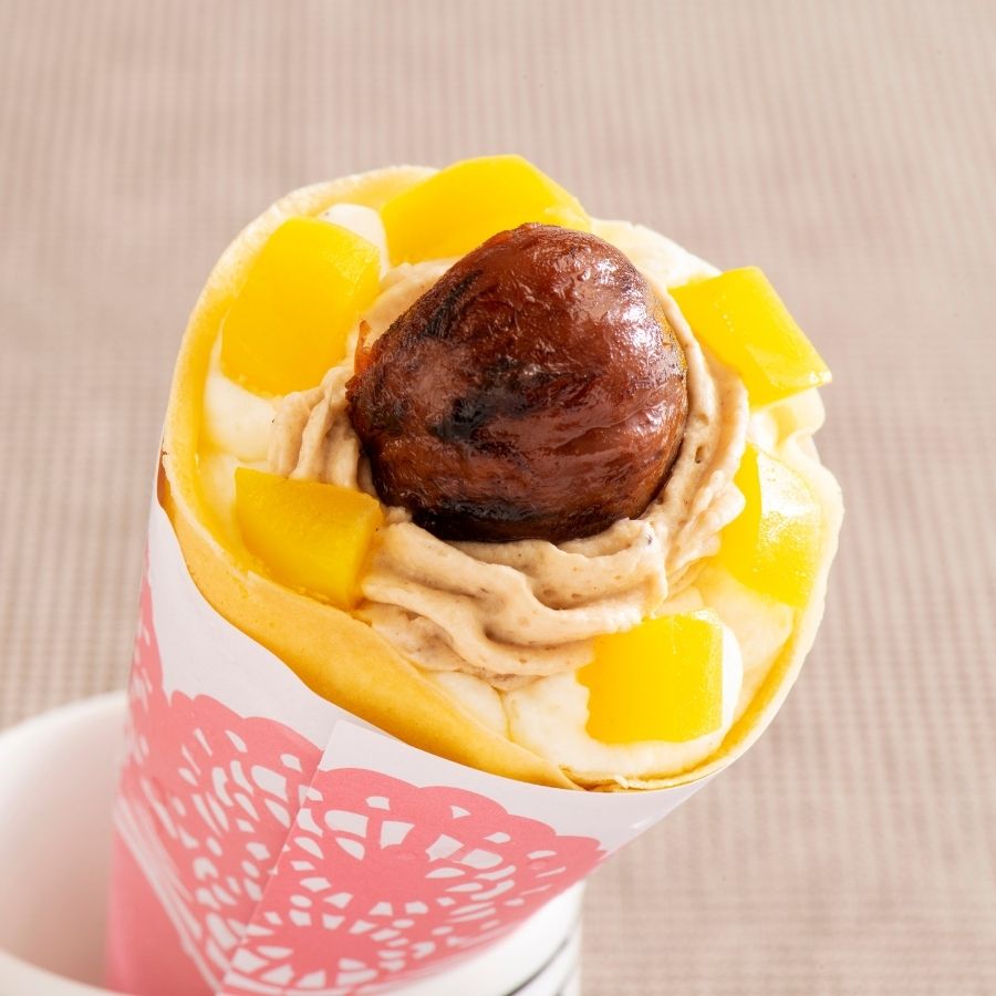 アンヌクレープ【モンブラン】【無人販売不可／有人店もしくは冷凍自販機用】