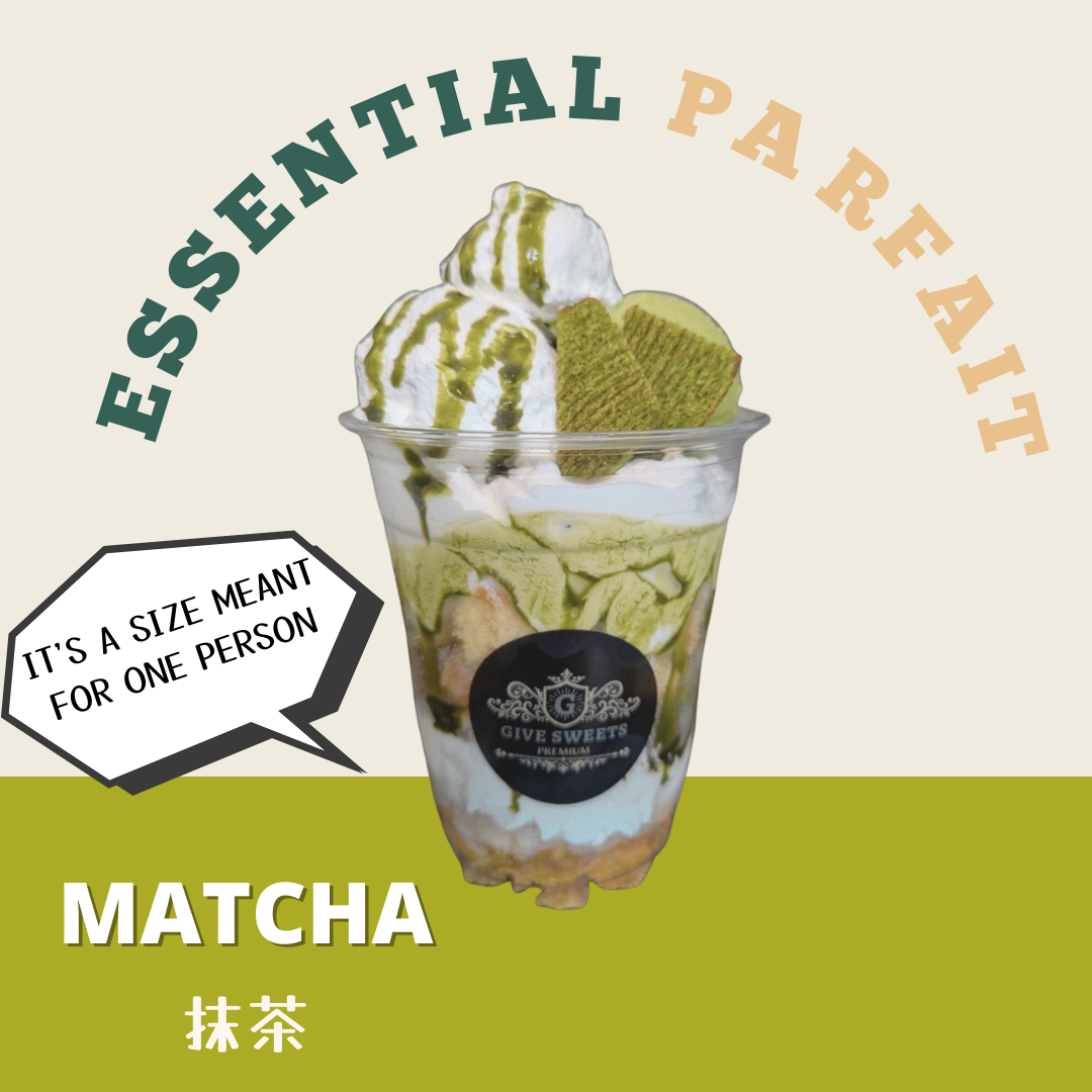 エッセンシャル抹茶パフェ