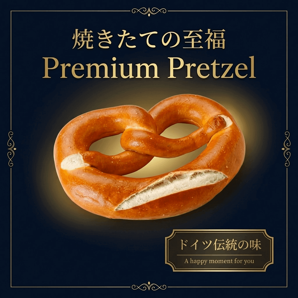 プレミアム プレッツェル（味チョク限定）個包装パッケージ
