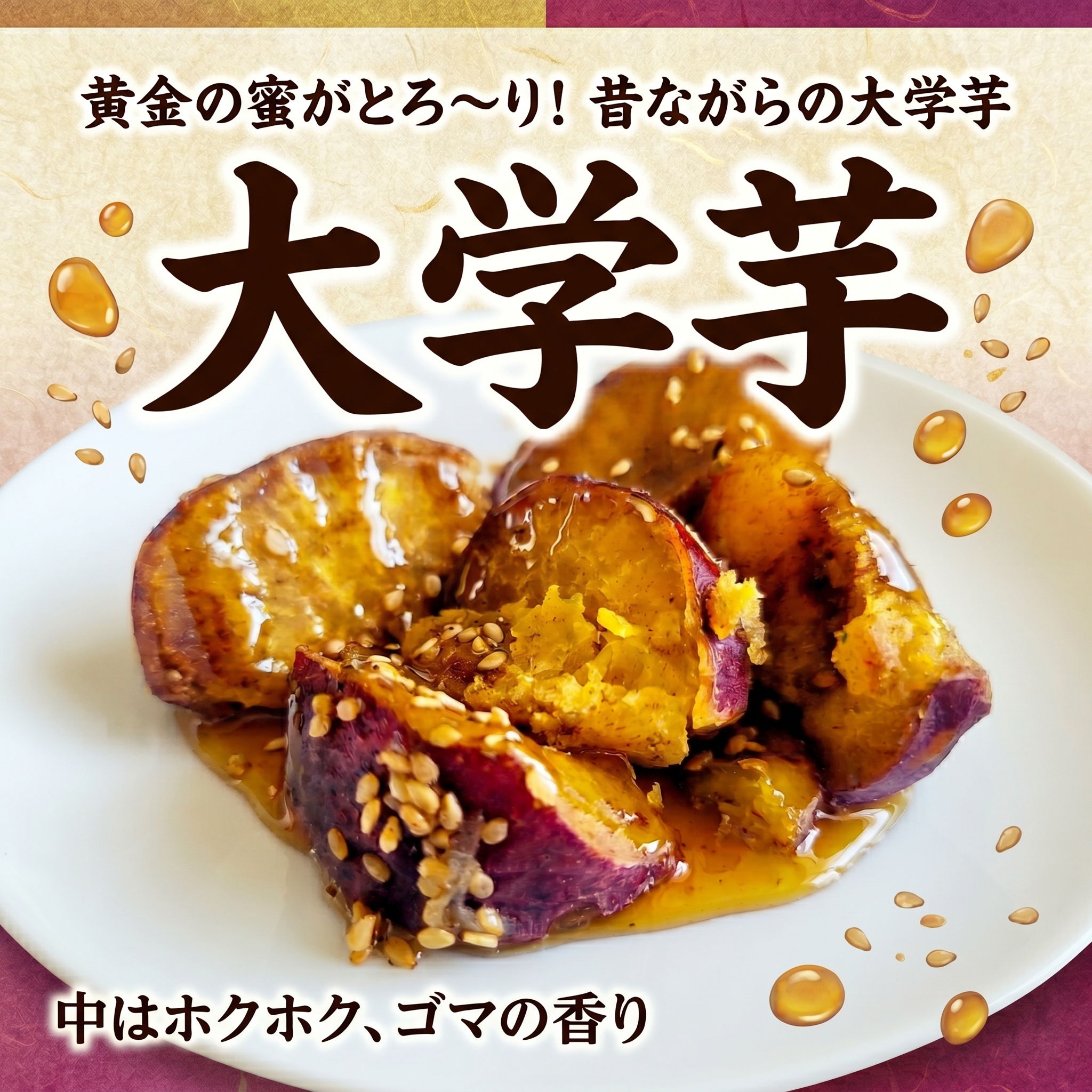 ちょこっとデリ 大学芋【手のひらサイズの個食そうざい】