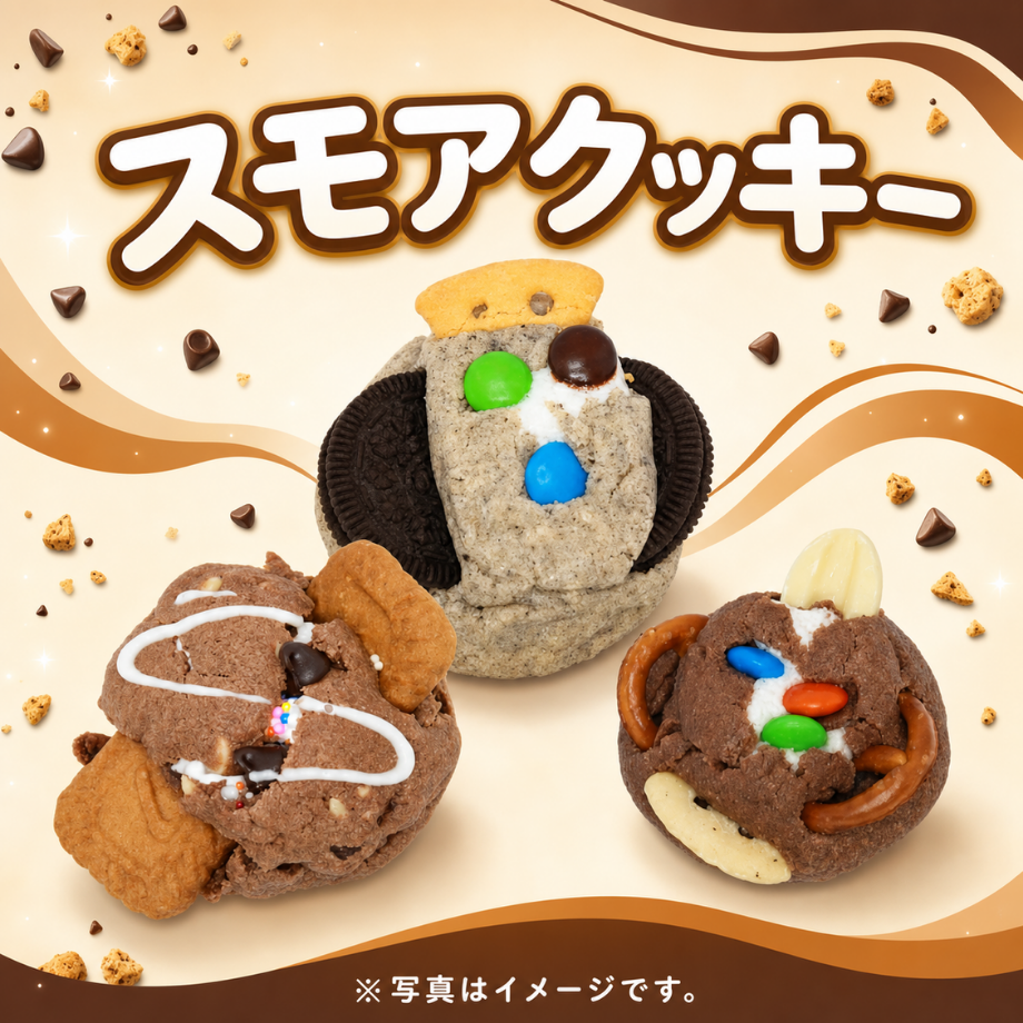 【味チョク限定】スモアクッキー（ロータス・チョコ・オレオ）