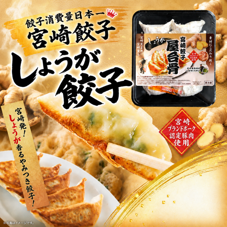 宮崎餃子屋台骨 しょうが餃子