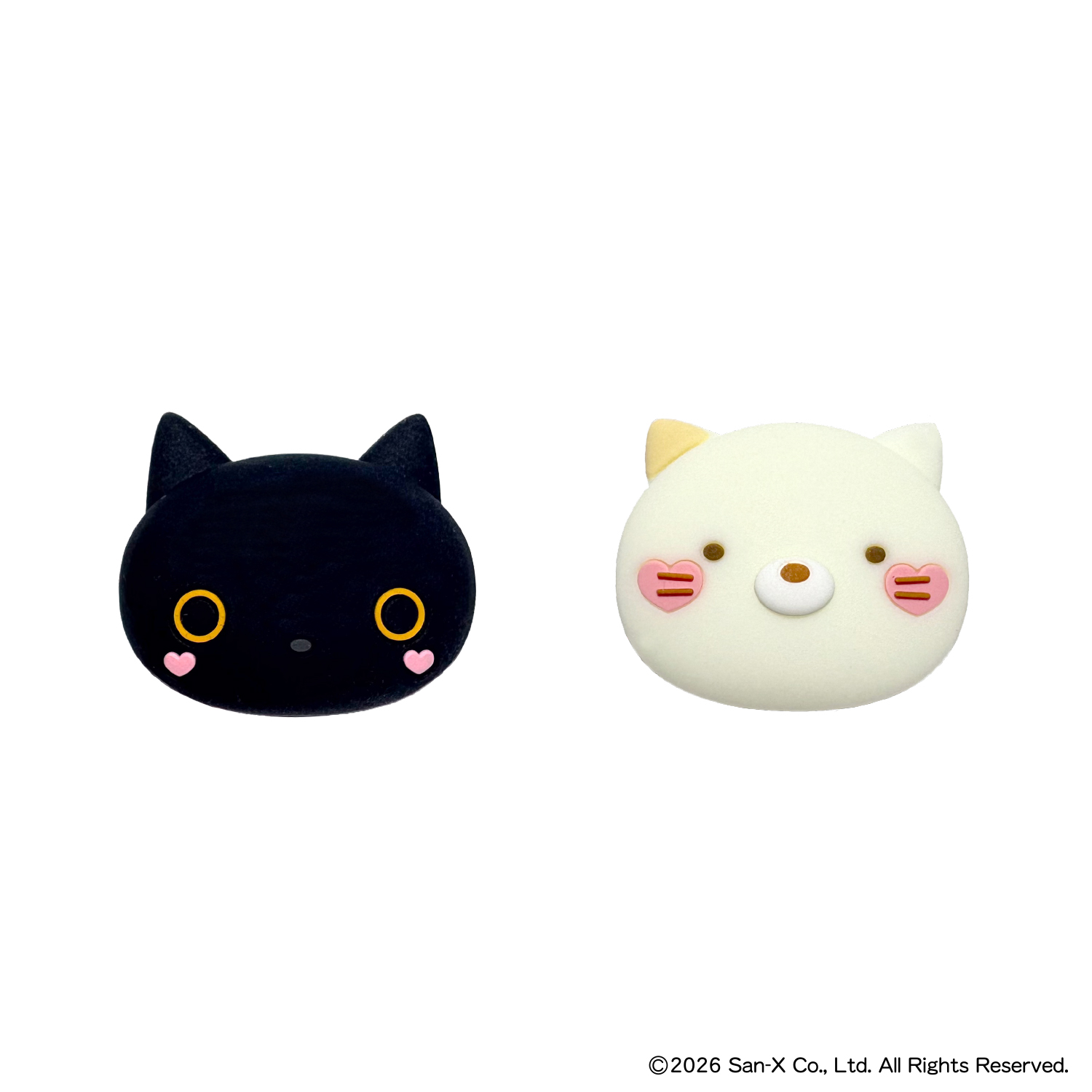 【予約販売】ゲーム用アナログスティックカバー デカぷに サンエックスユニバース ねこ/靴下にゃんこ