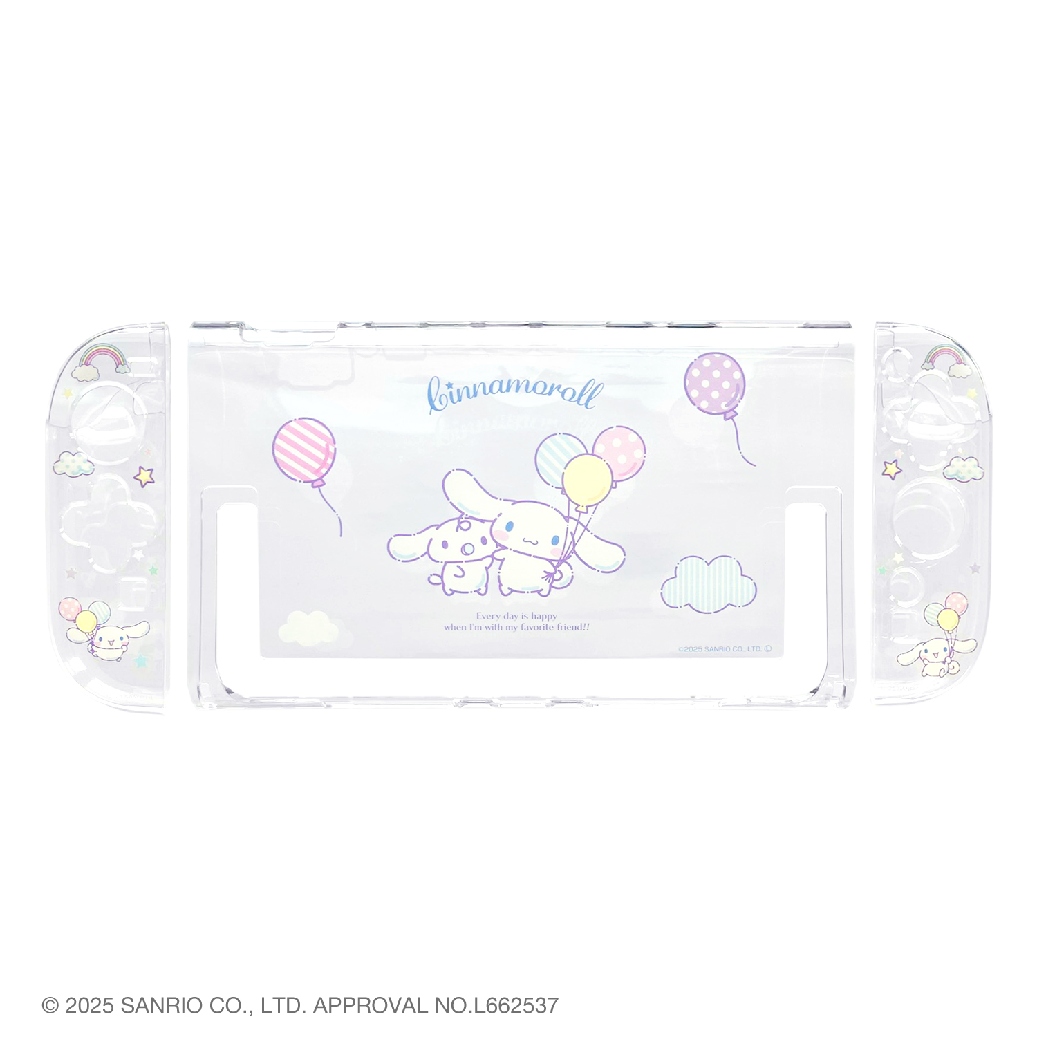 Switch2用セパレート型クリアケースサンリオキャラクターズ2 シナモロール