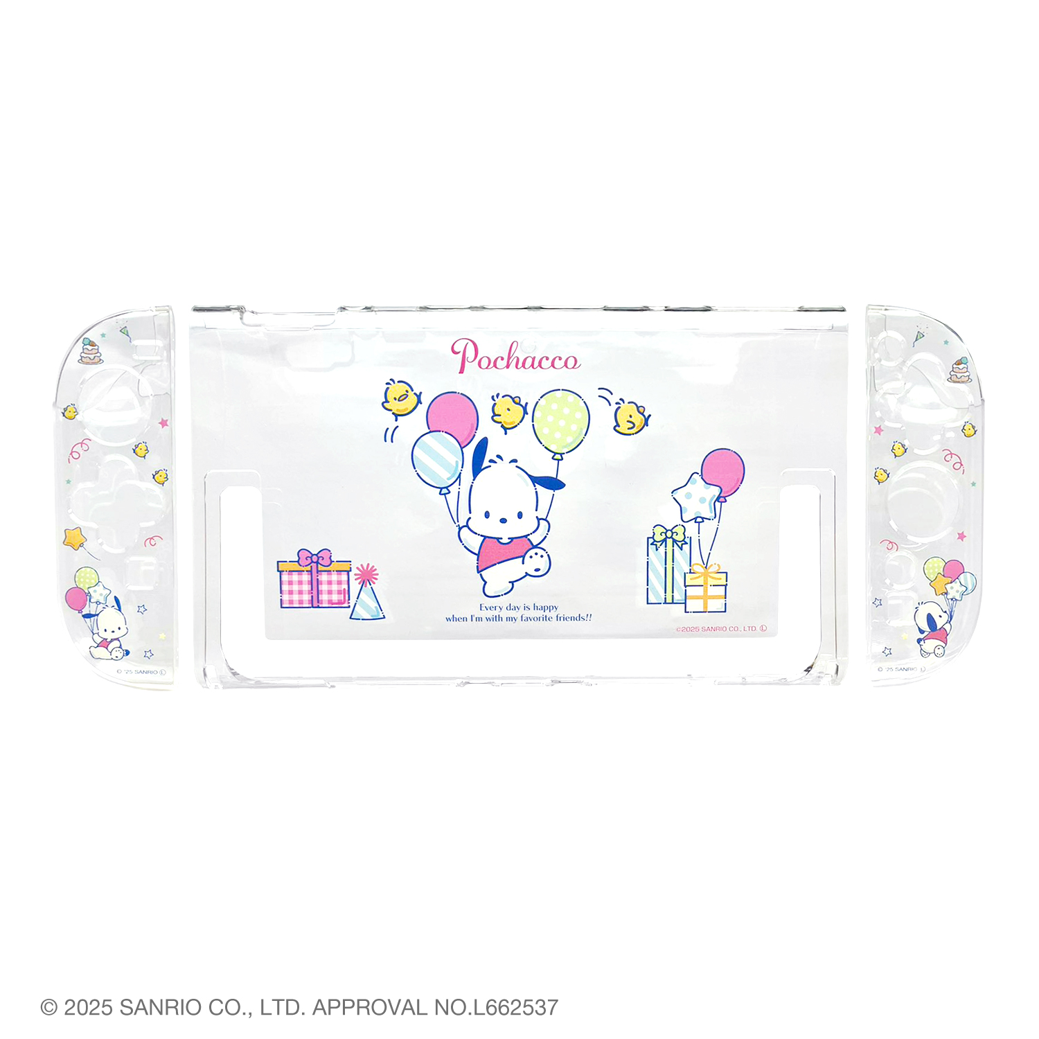 Switch2用セパレート型クリアケースサンリオキャラクターズ2 ポチャッコ