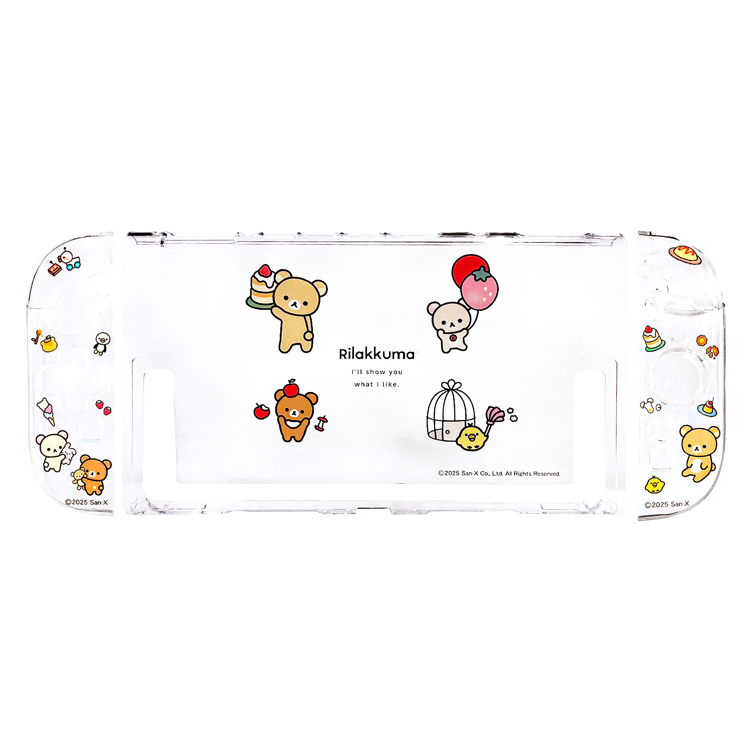 ゲーム用セパレート型クリアケース リラックマ