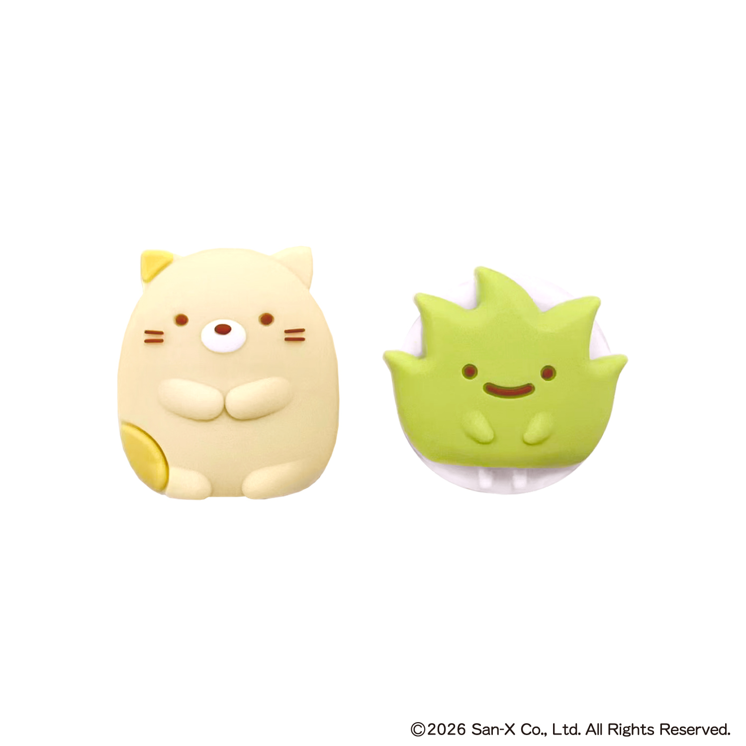 Switch2用アナログスティックカバー ねこ/ざっそう