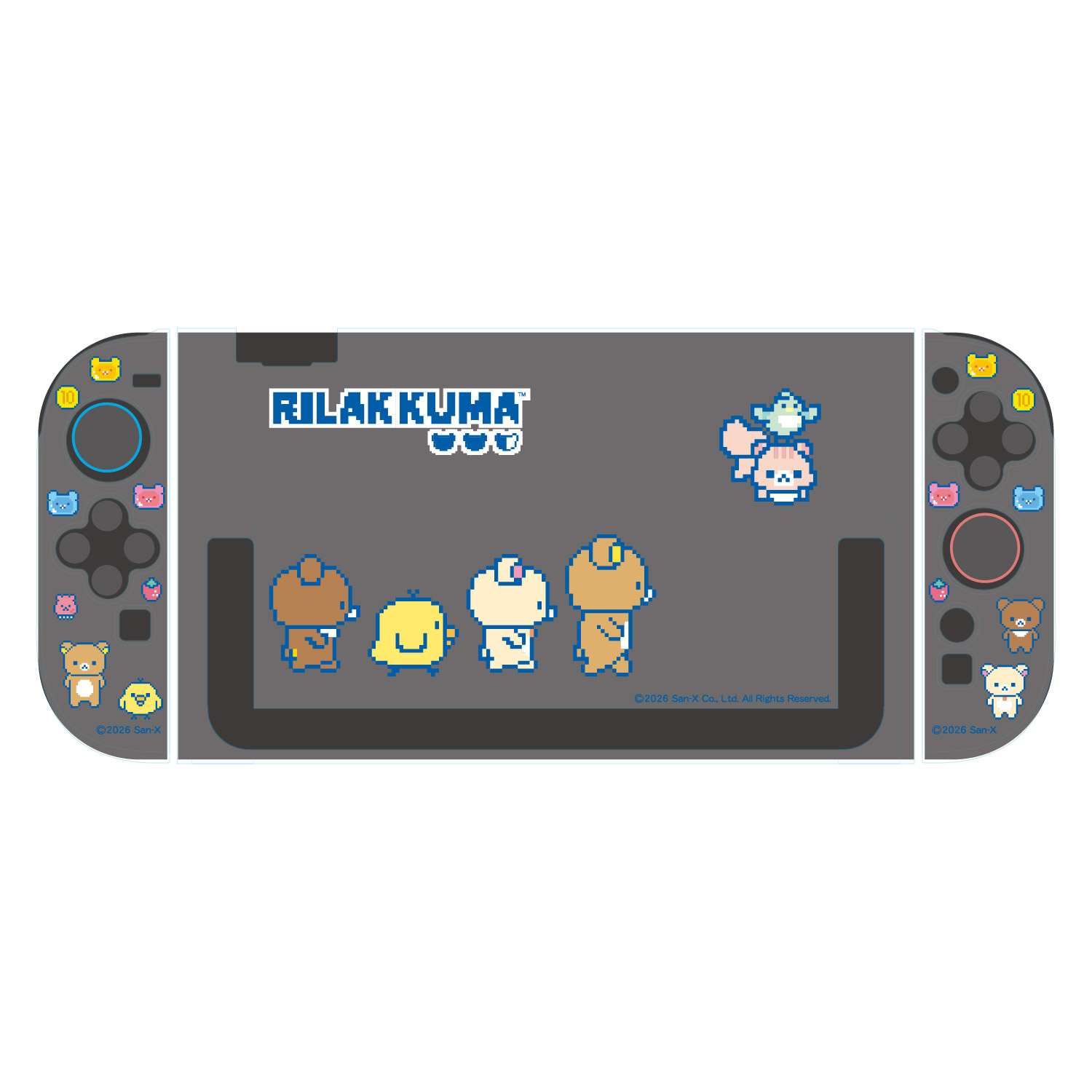 ゲーム用セパレート型クリアケース リラックマ ポップ