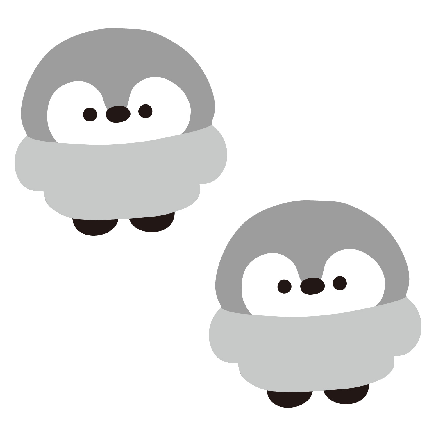 ゲーム用デカぷにアナログスティックカバー クーリア ペンギン