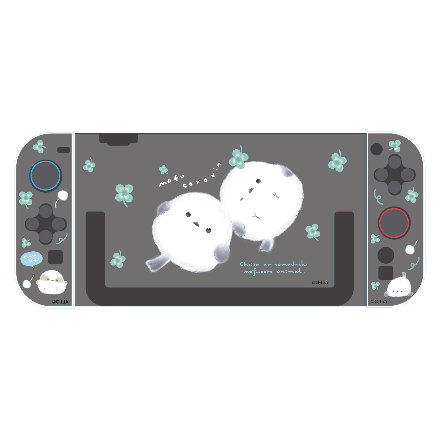 【受注残受付商品】ゲーム用セパレート型クリアケース もふころりん シマエナガ