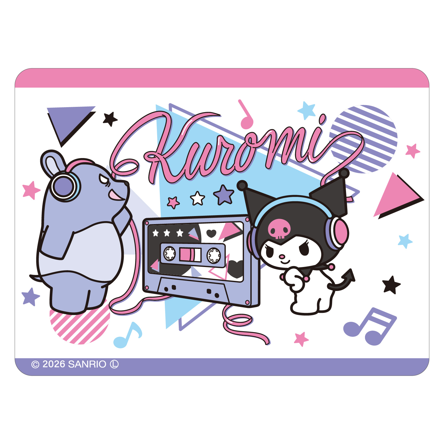 【予約販売】ゲーム用冷却シート サンリオキャラクターズ クロミ