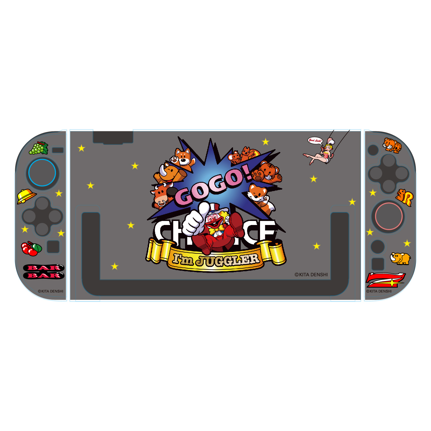 【予約販売】ゲーム用セパレート型クリアケース ジャグラー GOGO
