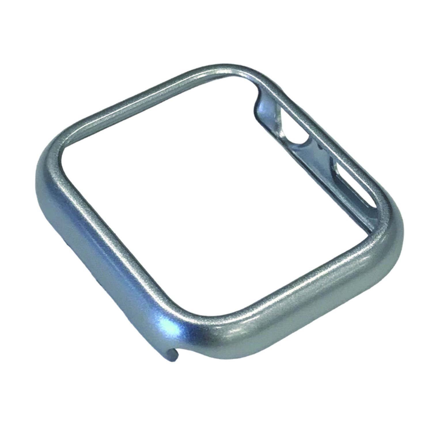 AppleWatch49mm用側面保護マッドメタリックケース シルバー