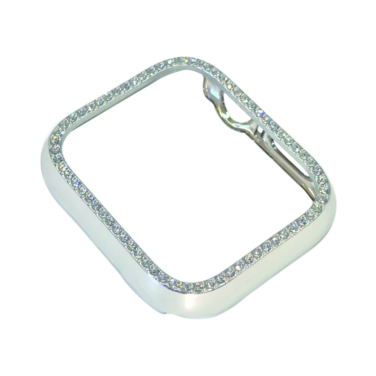 AppleWatch49mm用側面保護マッドメタリックケース シルバーストーン