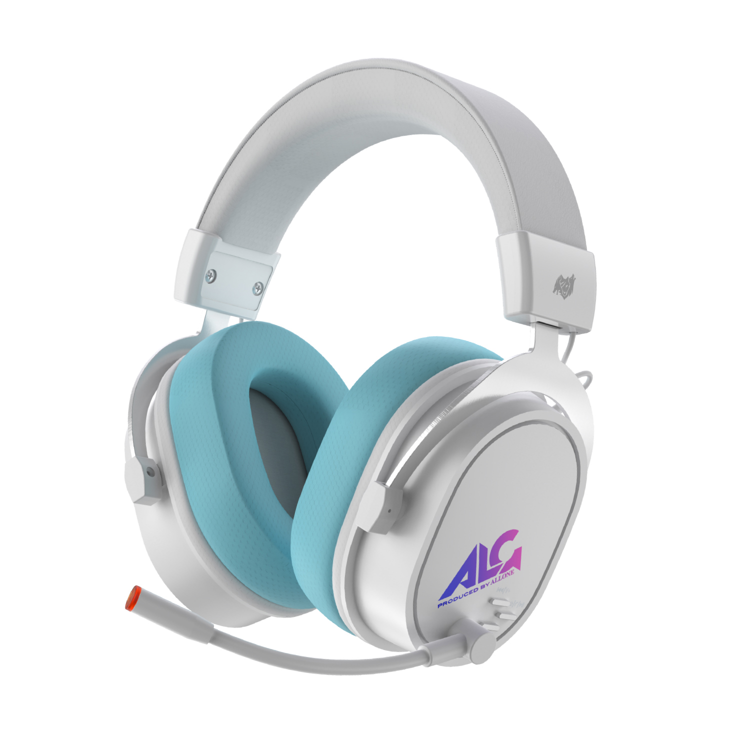 7.1chワイヤレスゲーミングヘッドセット ホワイト