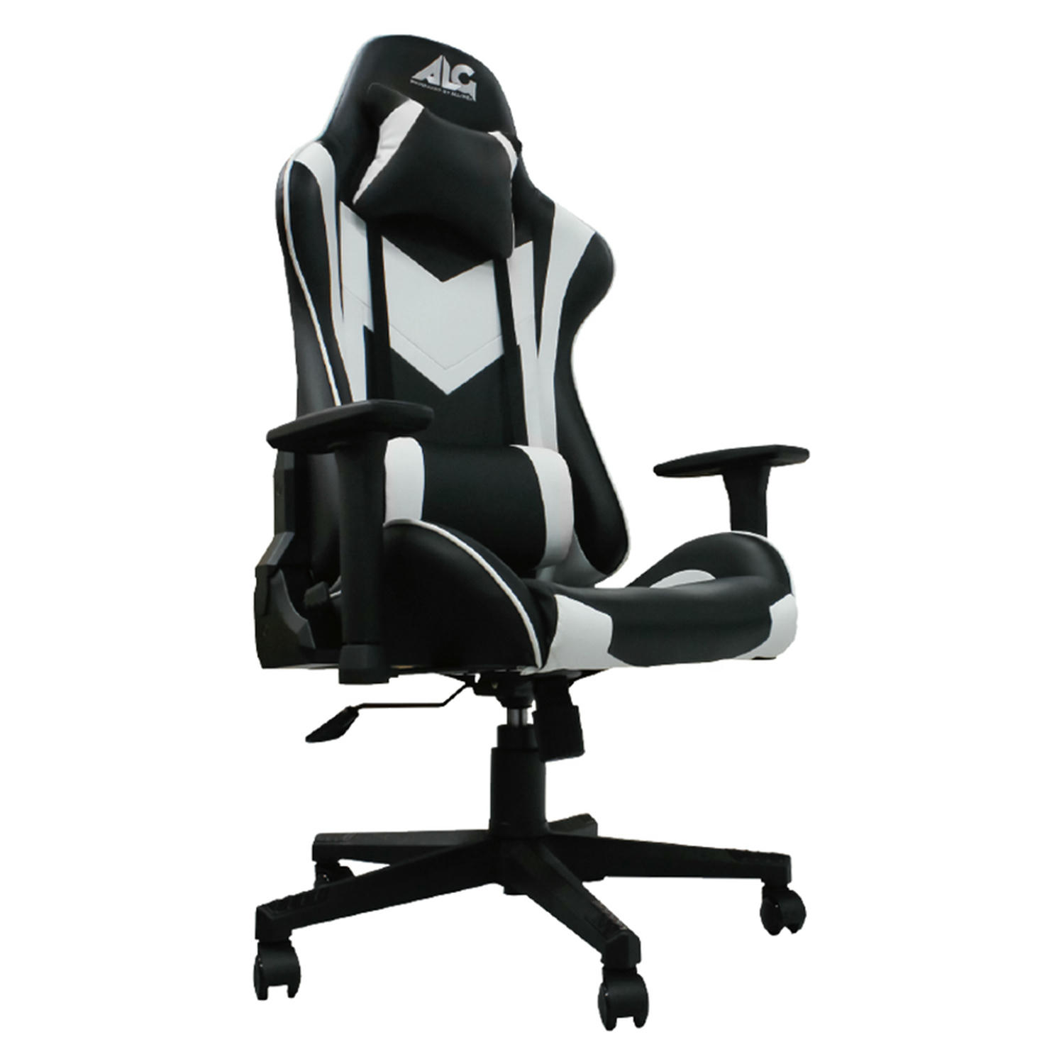 ゲーミングチェア ブラック/ホワイト