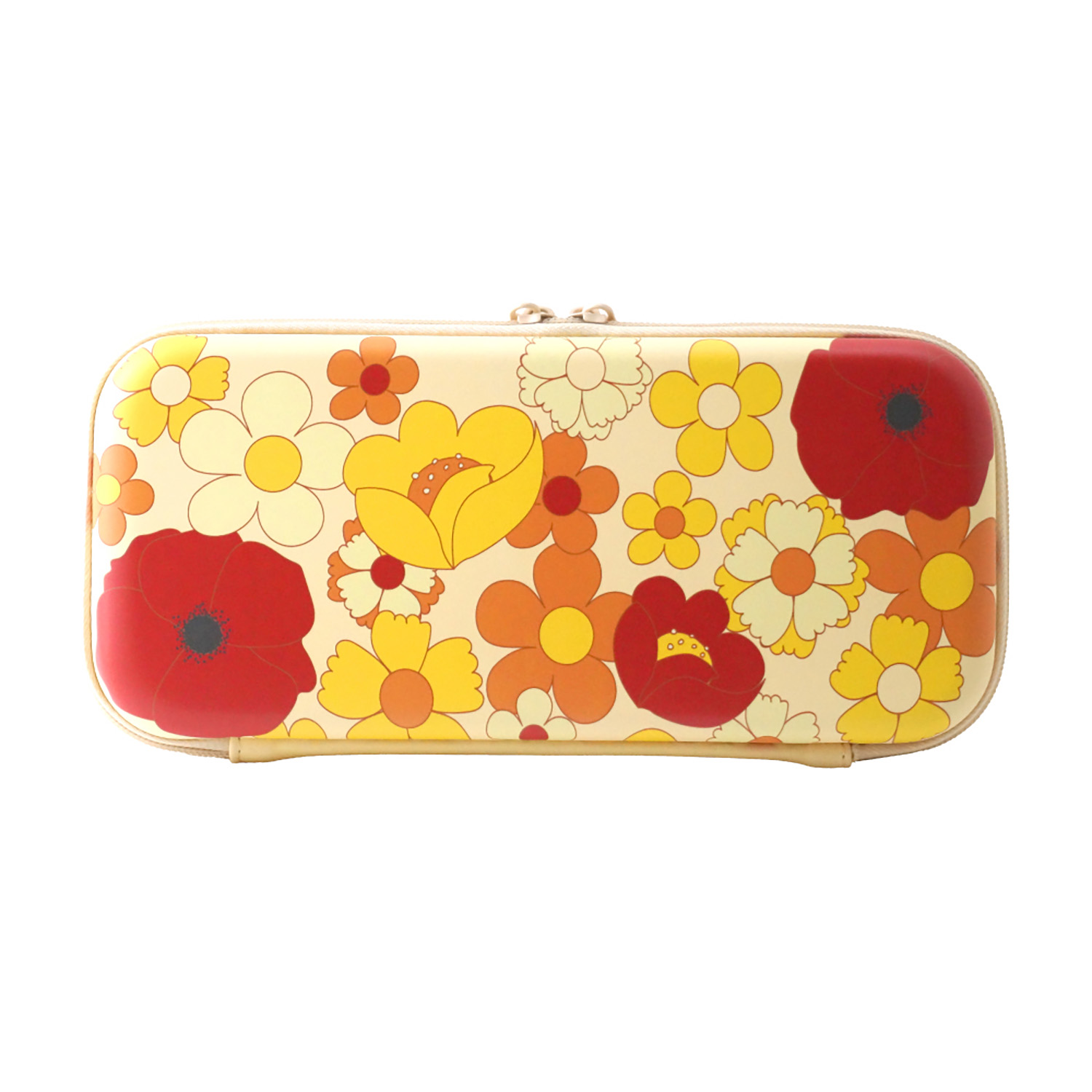 Switch用EVAポーチ レトロアートシリーズ花柄