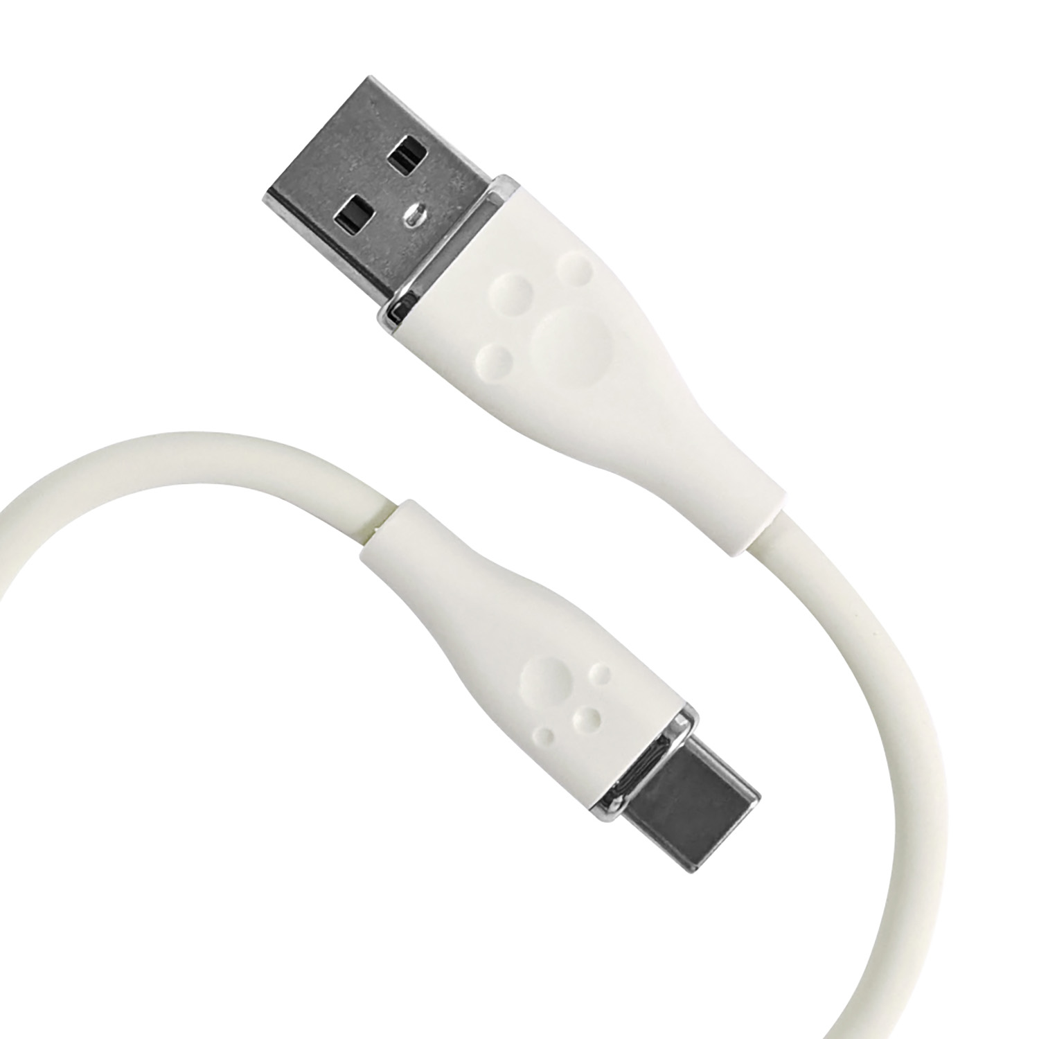 シリコンケーブルTypeAtoC1.5m ホワイト