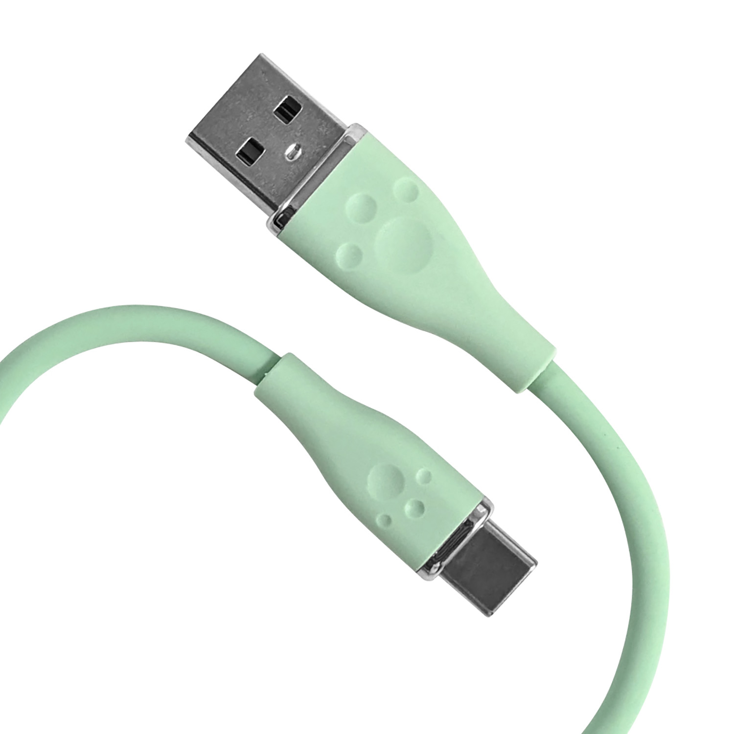 シリコンケーブルTypeAtoC1.5m ミント