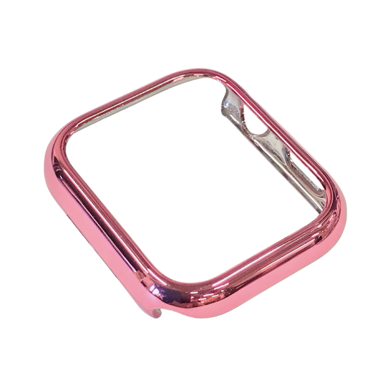 AppleWatch42mm用側面保護メタリックケース ピンクゴールド