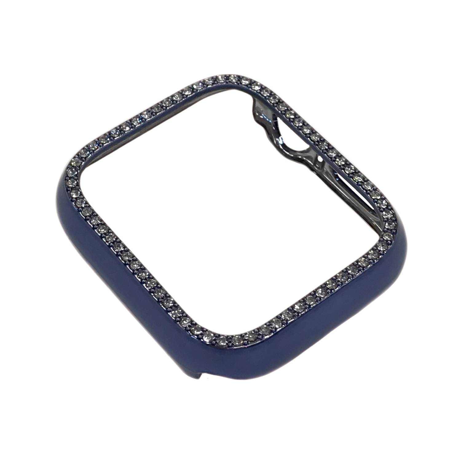 AppleWatch42mm用側面保護メタリックケース ブルーストーン