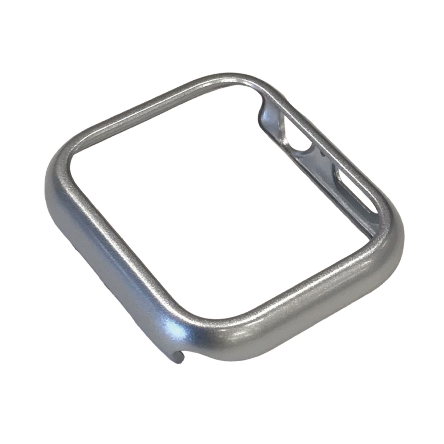 AppleWatch46mm用側面保護マッドメタリックケース シルバー