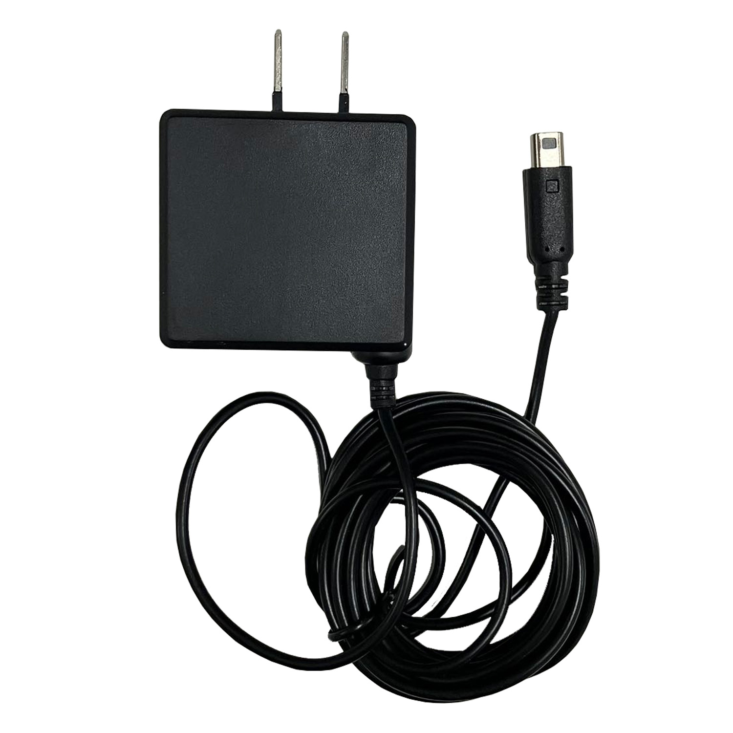 new3DS用長いAC充電器 ブラック