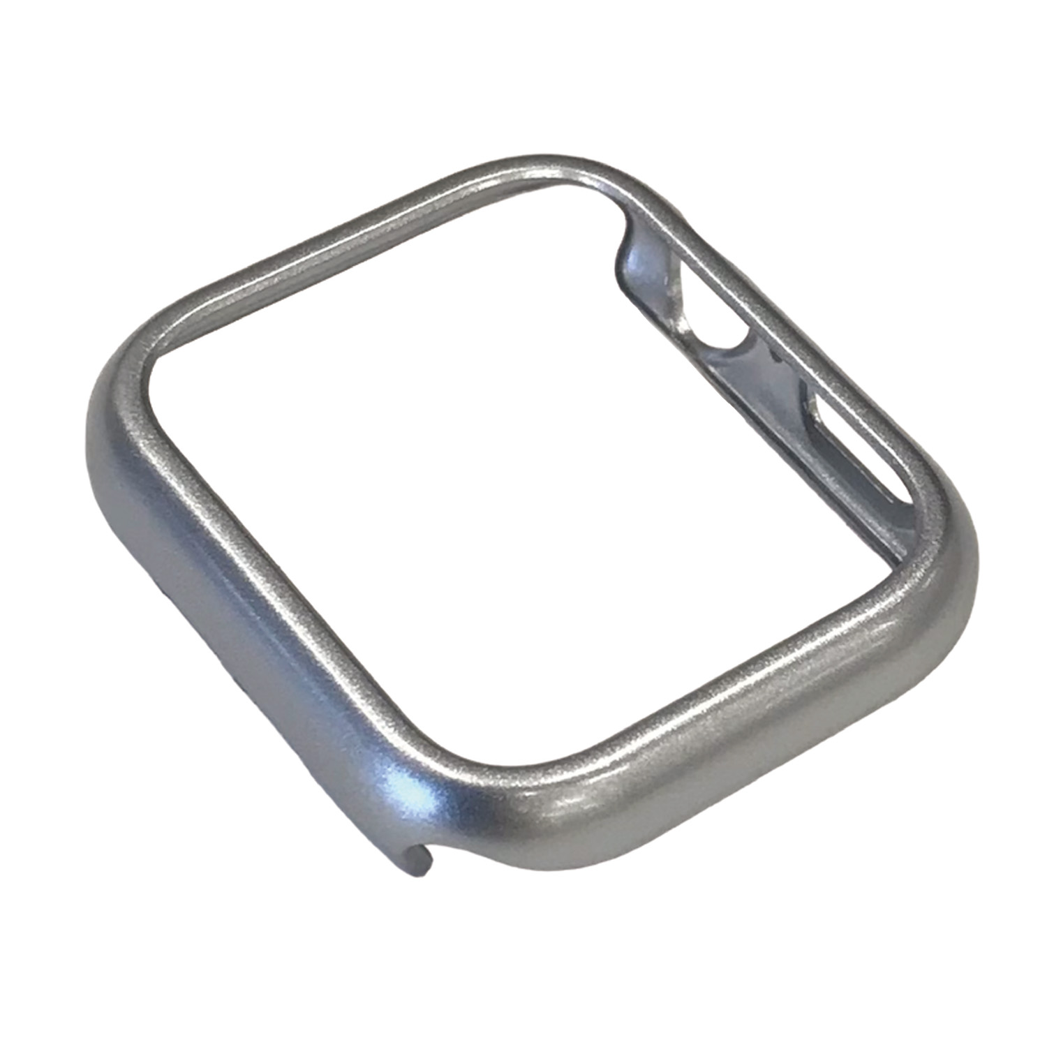 AppleWatch40mm用側面保護マッドメタリックケース シルバー
