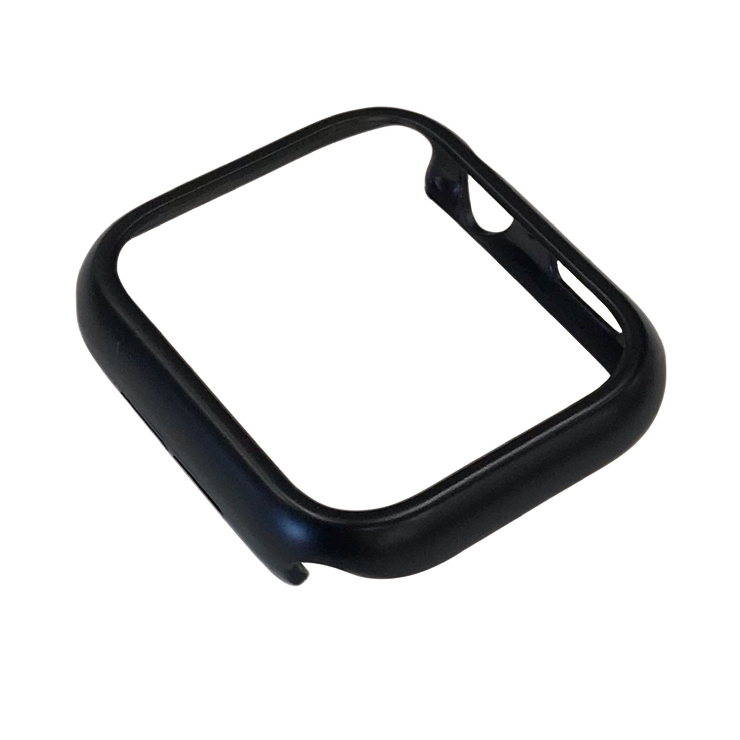 AppleWatch41mm用側面保護マッドメタリックケース ブラック