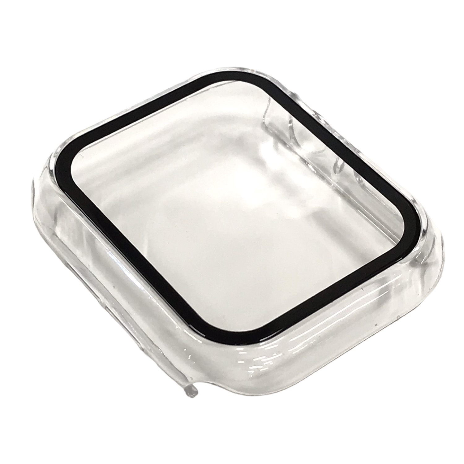 AppleWatch45mm用全面保護ケース クリア